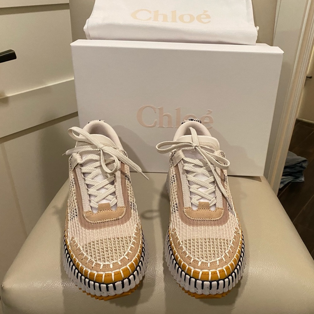 Chloe lowe impact mesh noma sneakers. New